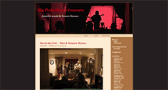 Desktop Screenshot of concerts.bigplain.com