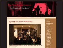 Tablet Screenshot of concerts.bigplain.com