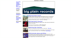 Desktop Screenshot of bigplain.com